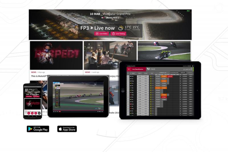 Download the free Official MotoGP™ App now!