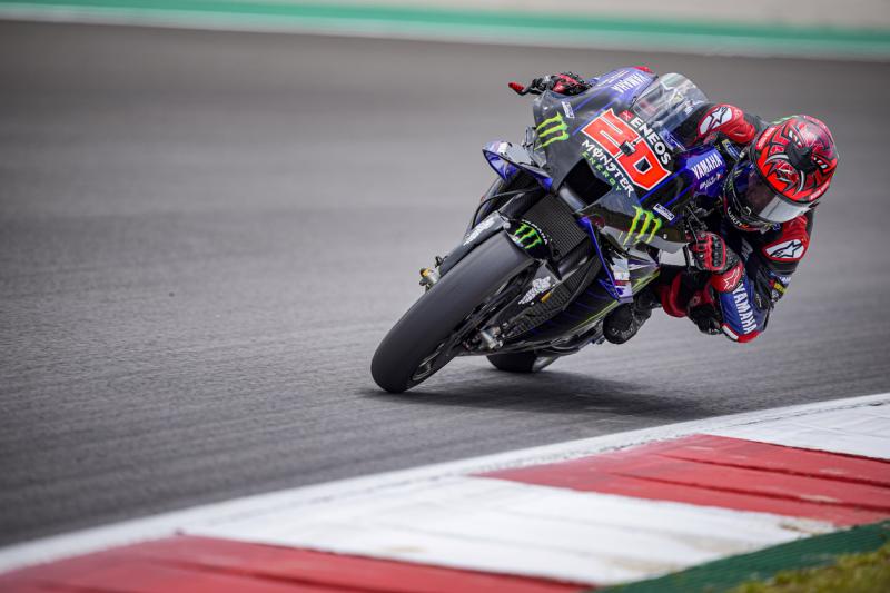 Lap record pole for Quartararo in a dramatic Q2 scrap