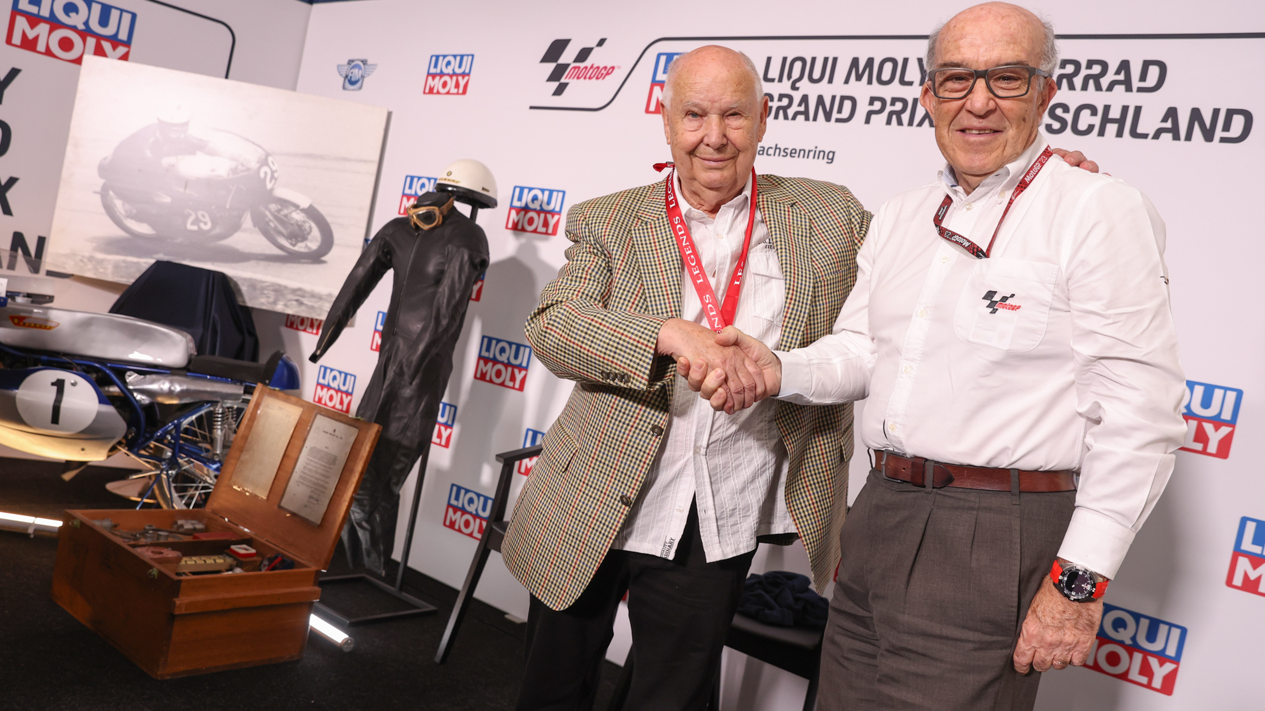 Anscheidt wird zur MotoGP™Legende