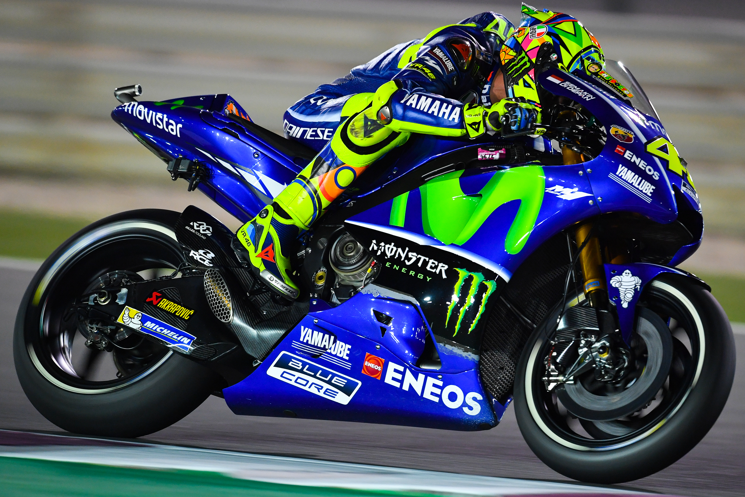 VR46: “Not fantastic, but I’m in the top ten”