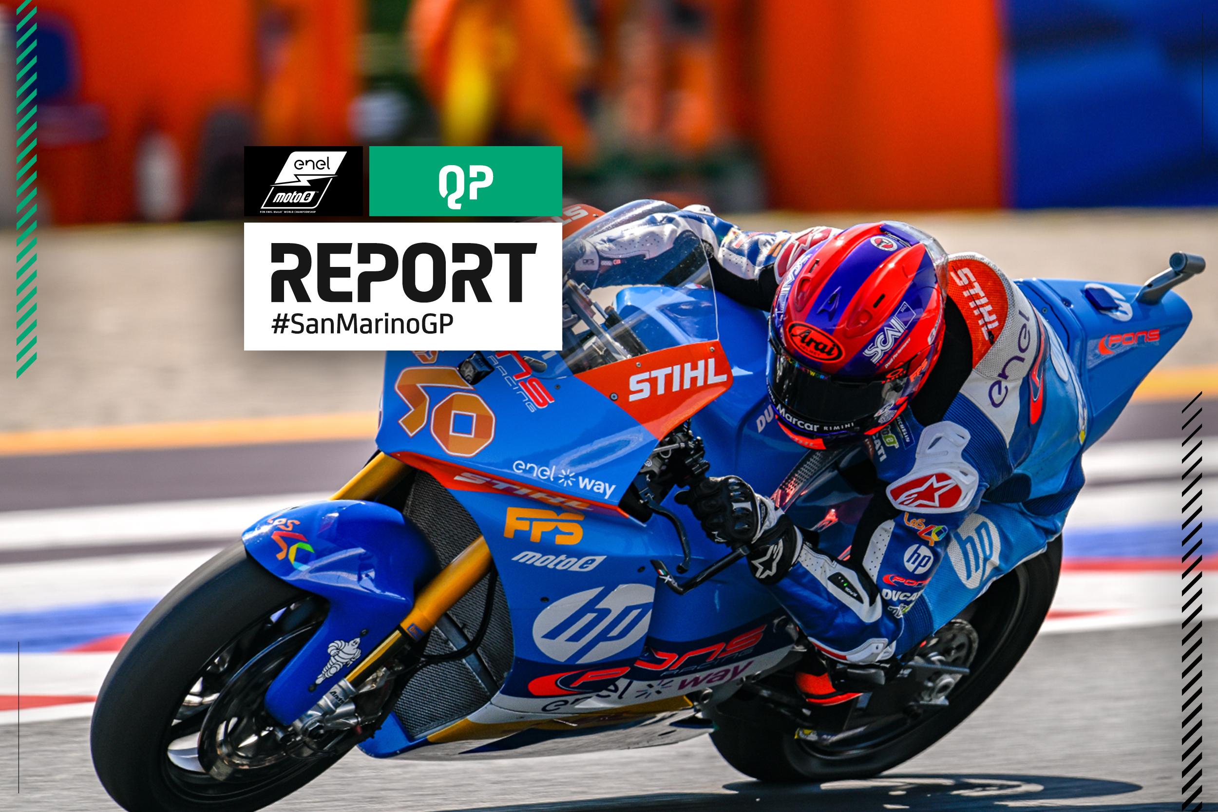 MotoE™: Casadei capitalises for pole as drama hits for Ferrari - Vimarsana News
