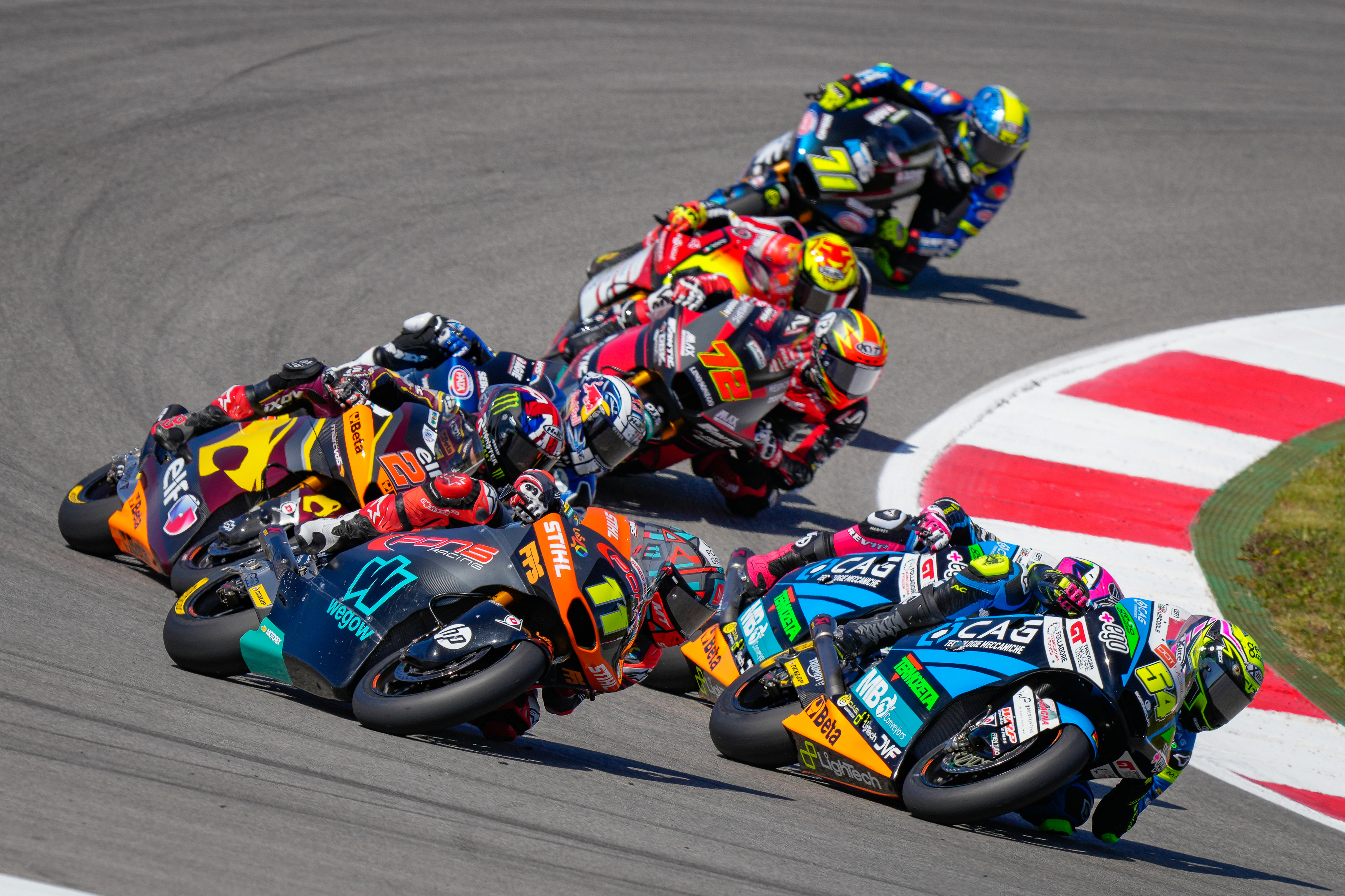 Moto2 Startaufstellung Heute
