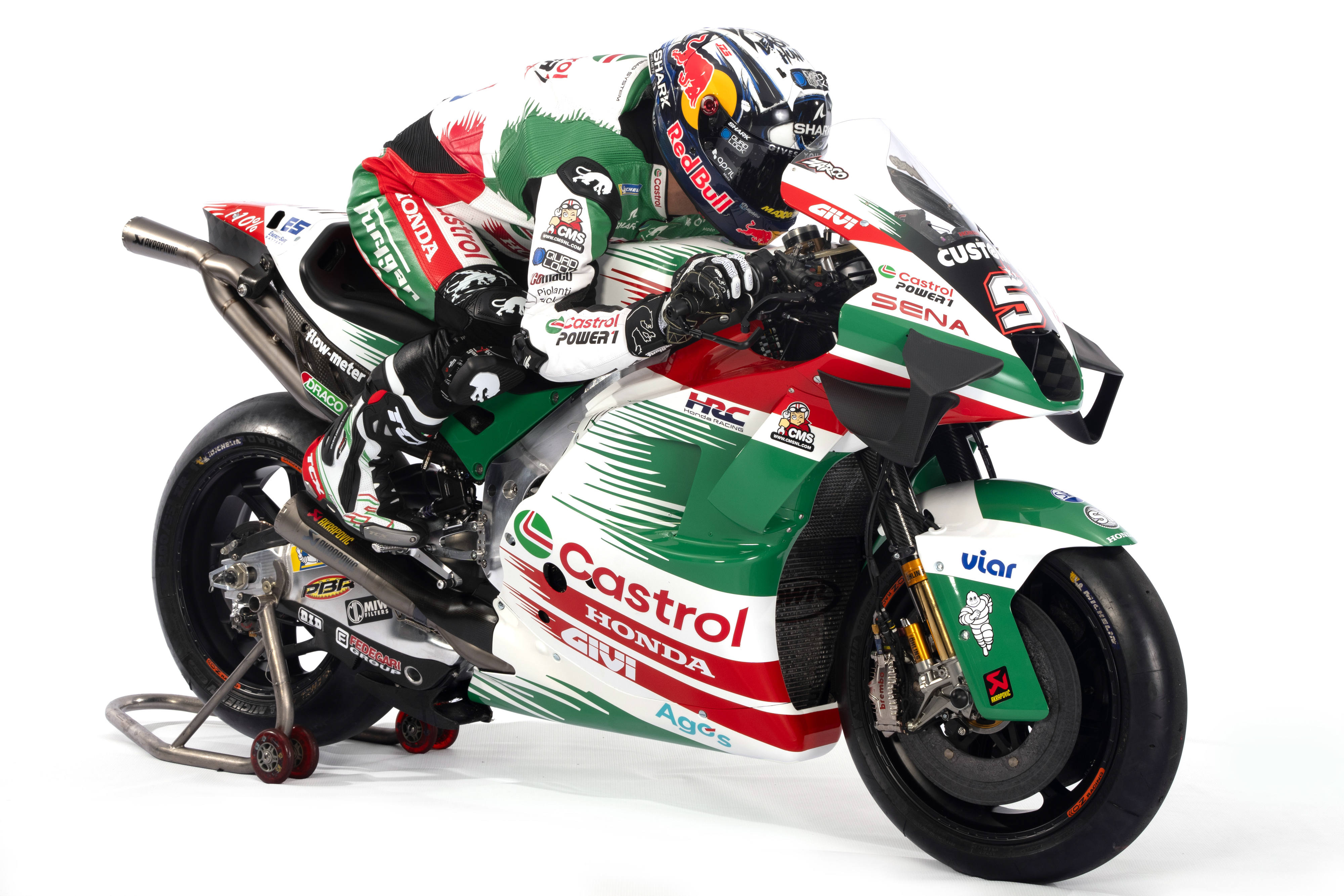 ラスト！ 【LCR HONDA】★ MotoGP オフィシャル フリース【XL】 カストロール・ホンダ・LCR発表会～フォトギャラリー