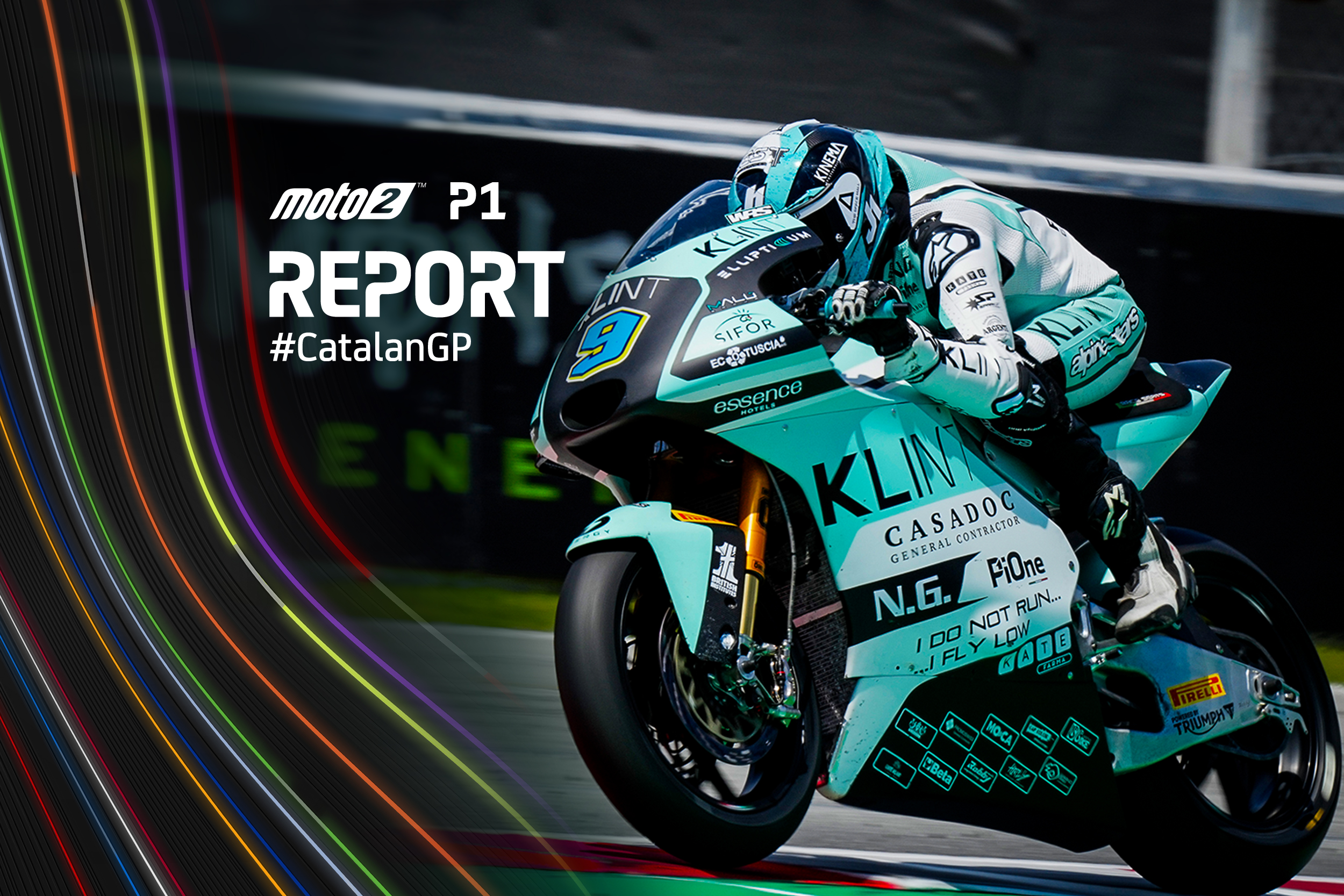 ワイルドカードのホルヘ・ナバーロが1番時計