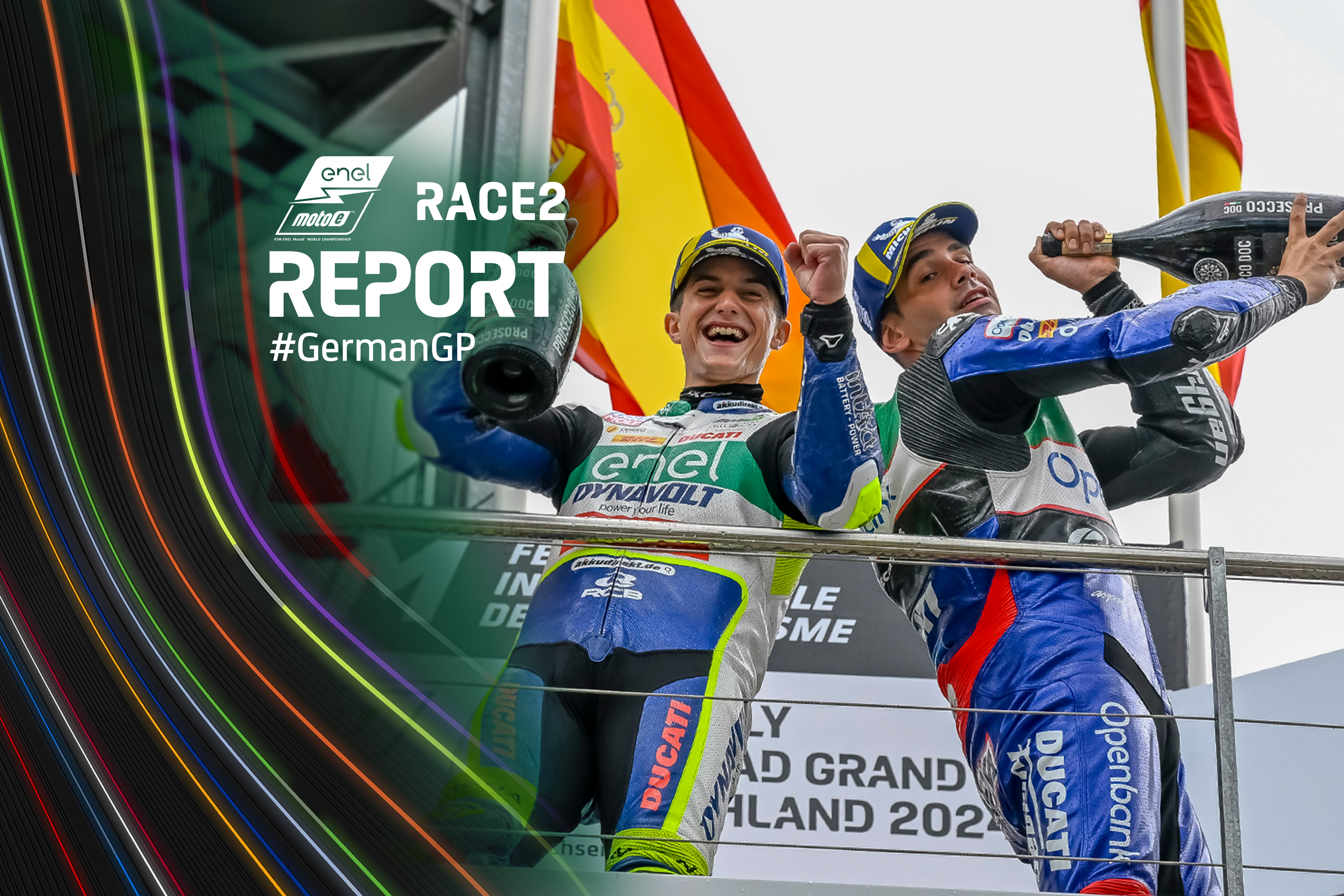 Garzo completes the double ahead of Spinelli in Germany