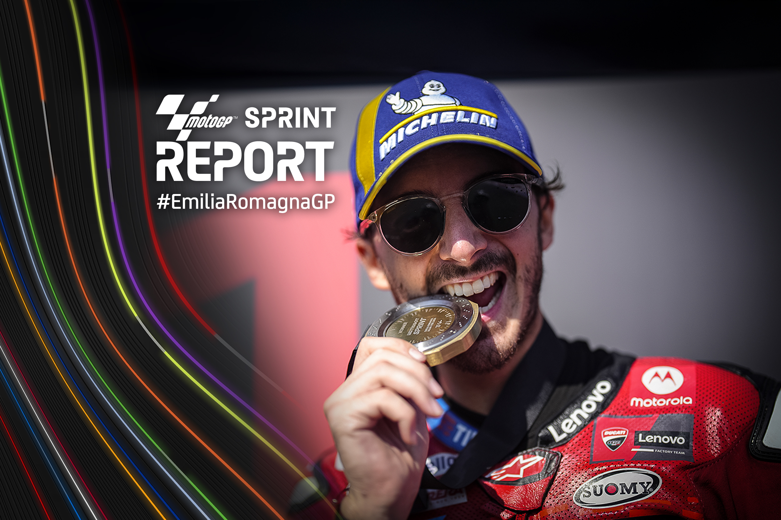 Four points in it: Bagnaia reels in Martin after tense Misano Sprint
