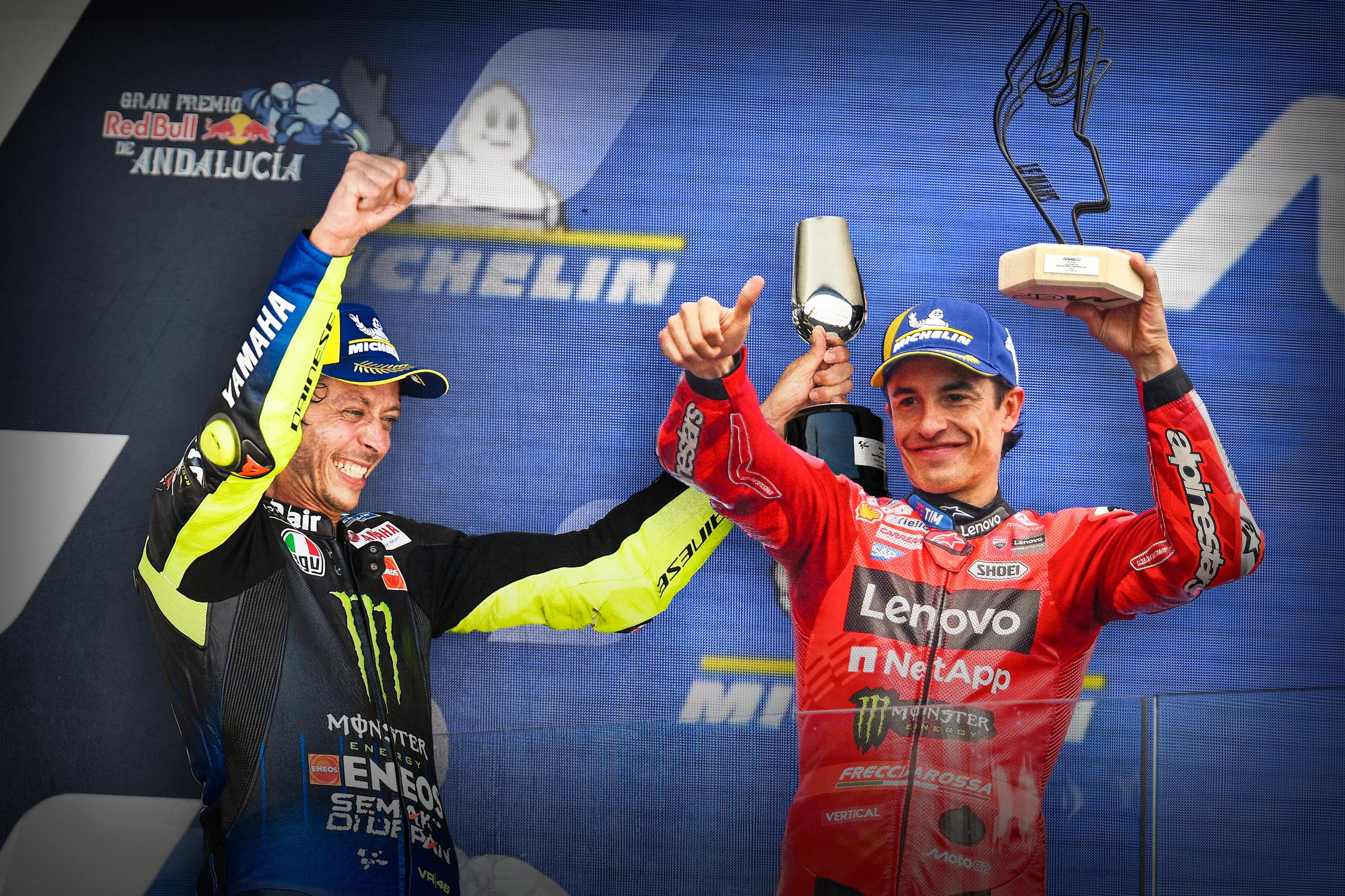 M.Márquez peut-il battre le record de podiums de Rossi ?