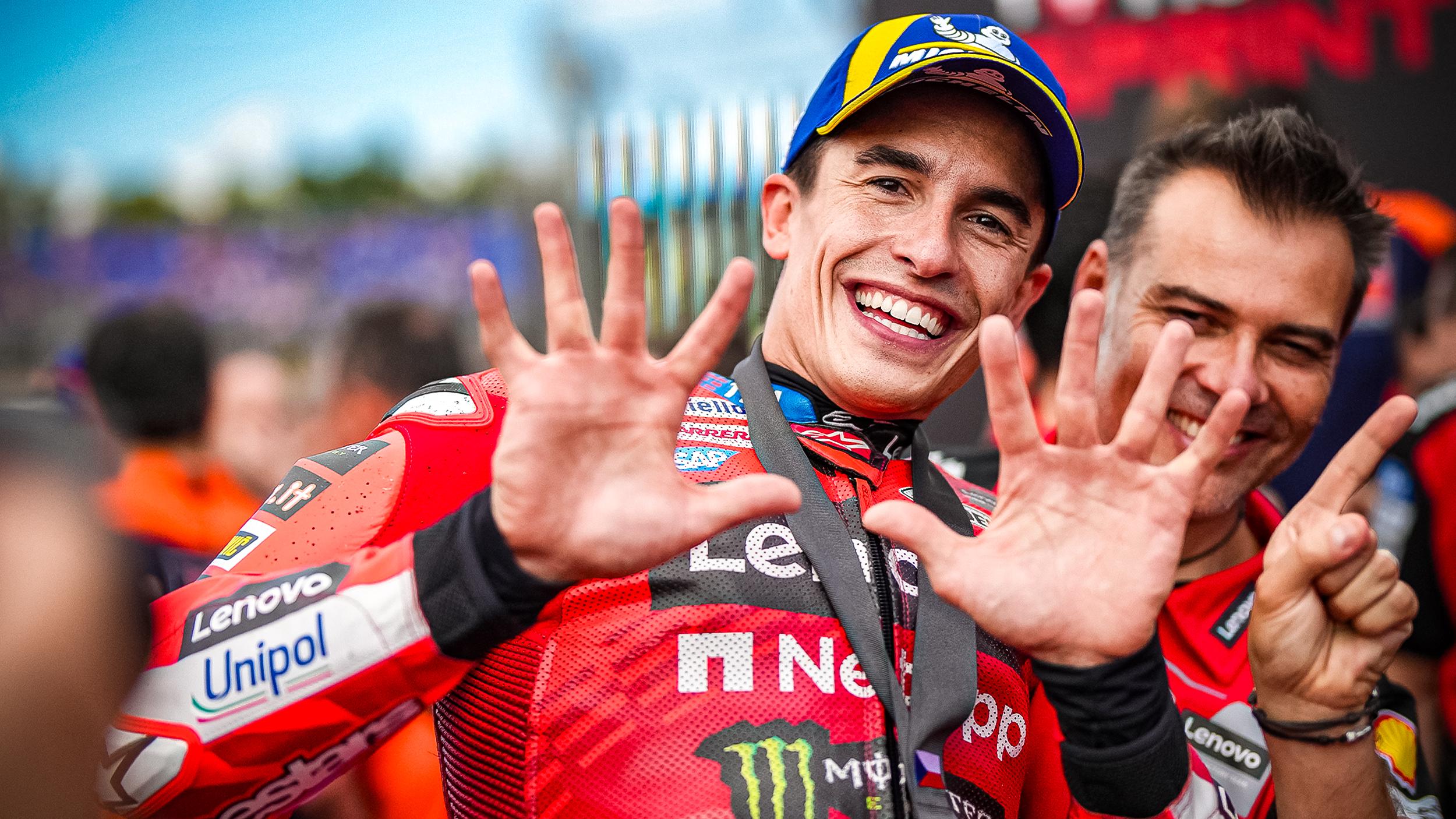Marc Marquez wins Brno Sprint amidst tyre pressure concerns