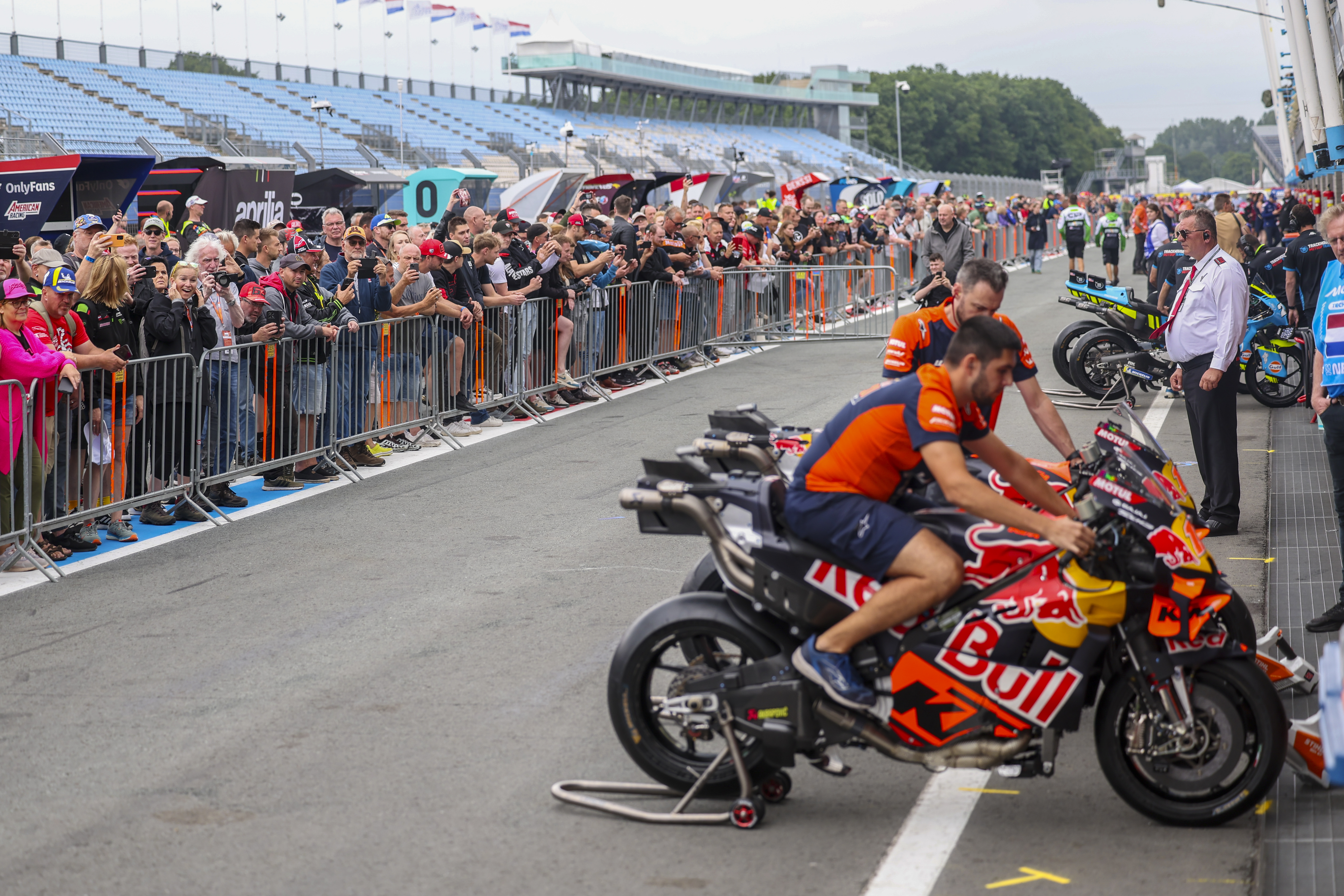 Public Pit Lane Walk: Experience the MotoGP riders up close and in person