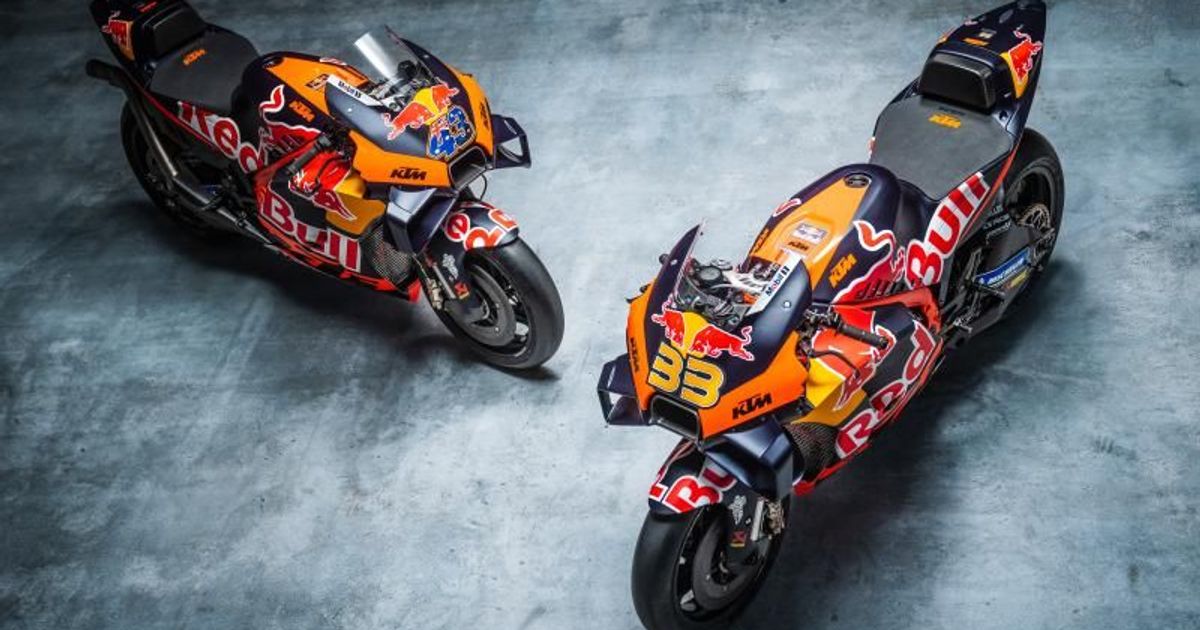レッドブル・KTM・ファクトリー・レーシング発表会～マシンカラー 