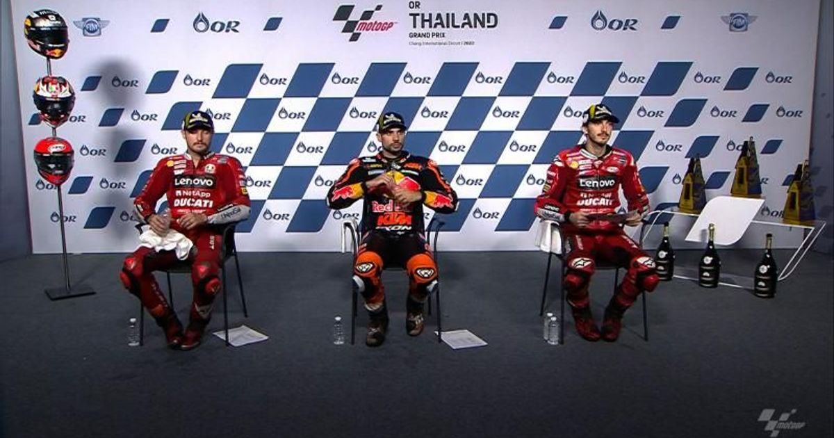 OR Thailand Grand Prix Press Conference