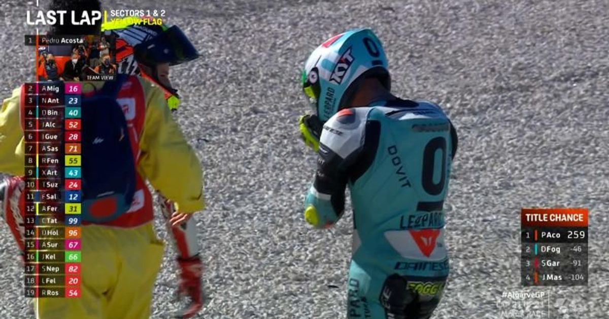 Astonishing drama as Moto3™ title decided by last lap crash