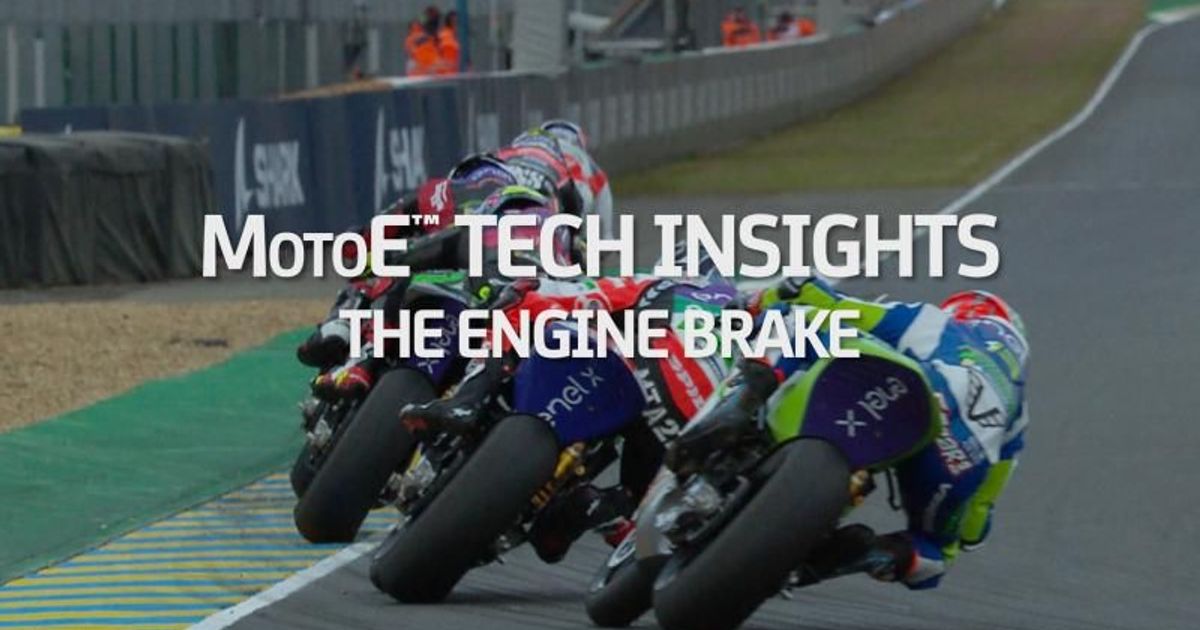 MotoE™ Tech How does engine braking work on a MotoE™ bike?