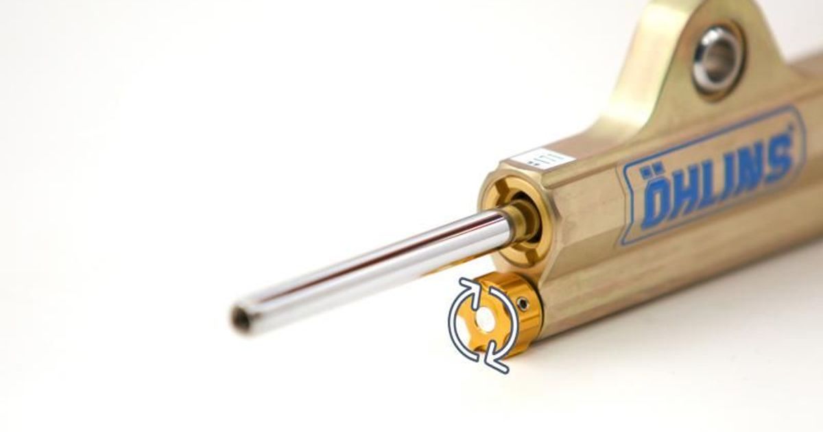 Tech Talk Small part…big effect The steering damper