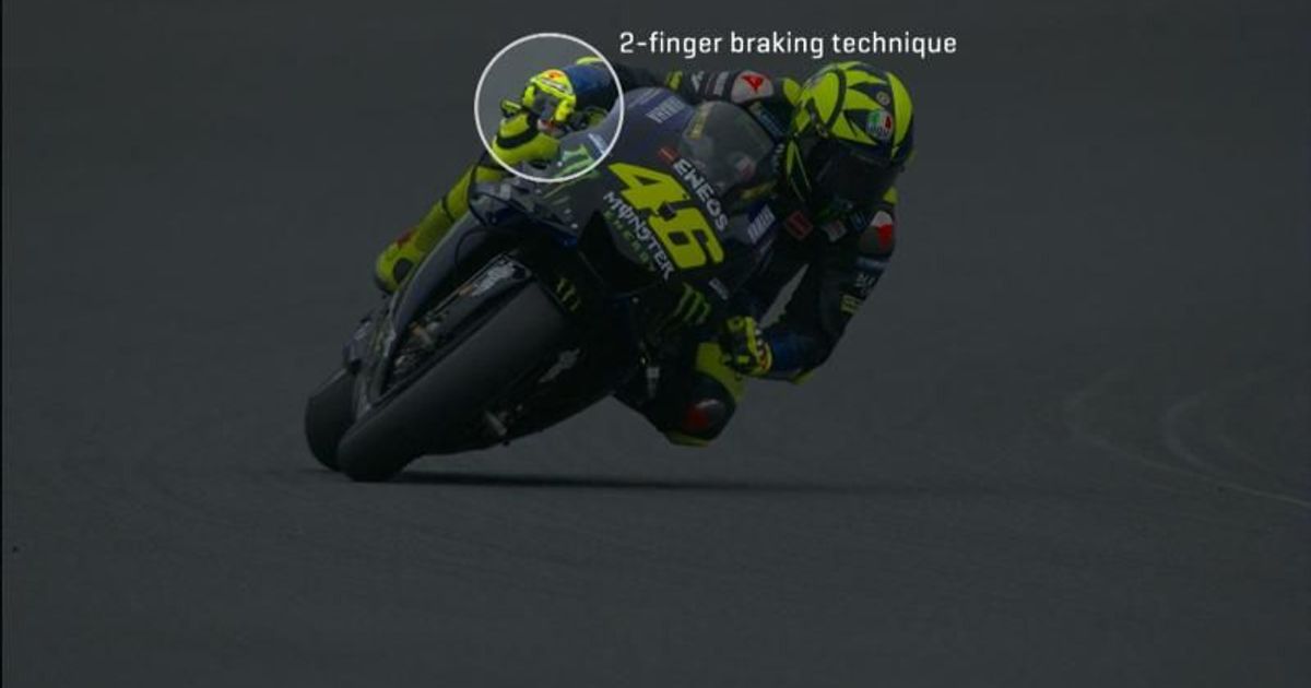 バレンティーノ・ロッシのブレーキングスタイル