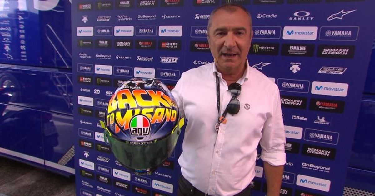 Di Rodi Helmet Drudi commenta il nuovo casco di Rossi