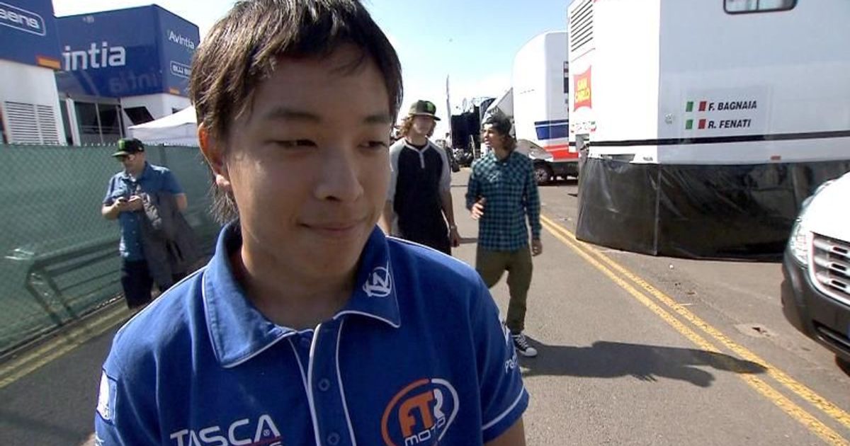 Silverstone 2013 - Moto3 - QP - Interview - Hyuga Watanabe