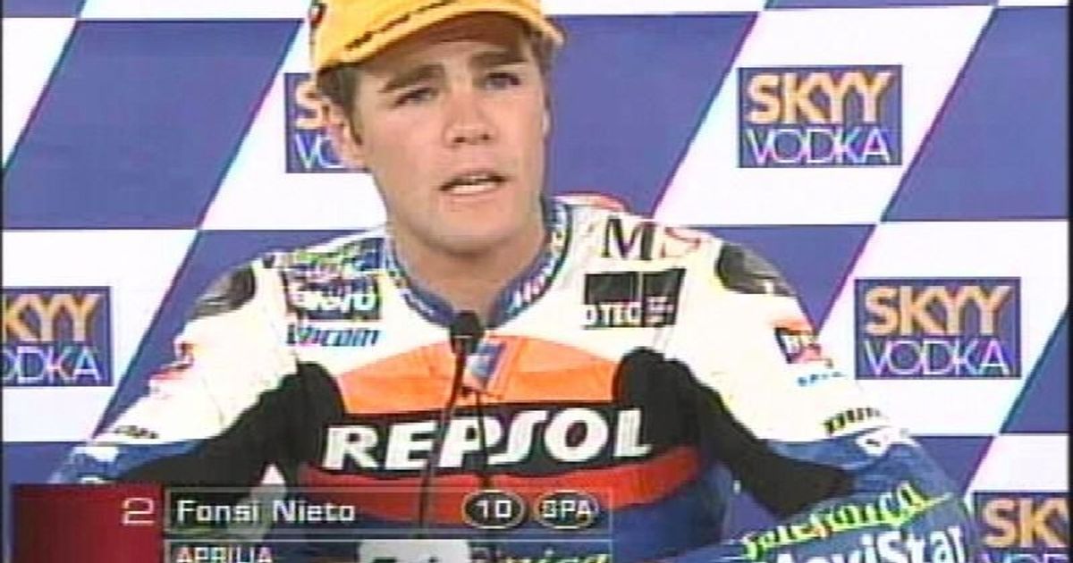 Fonsi NIETO interview after the race