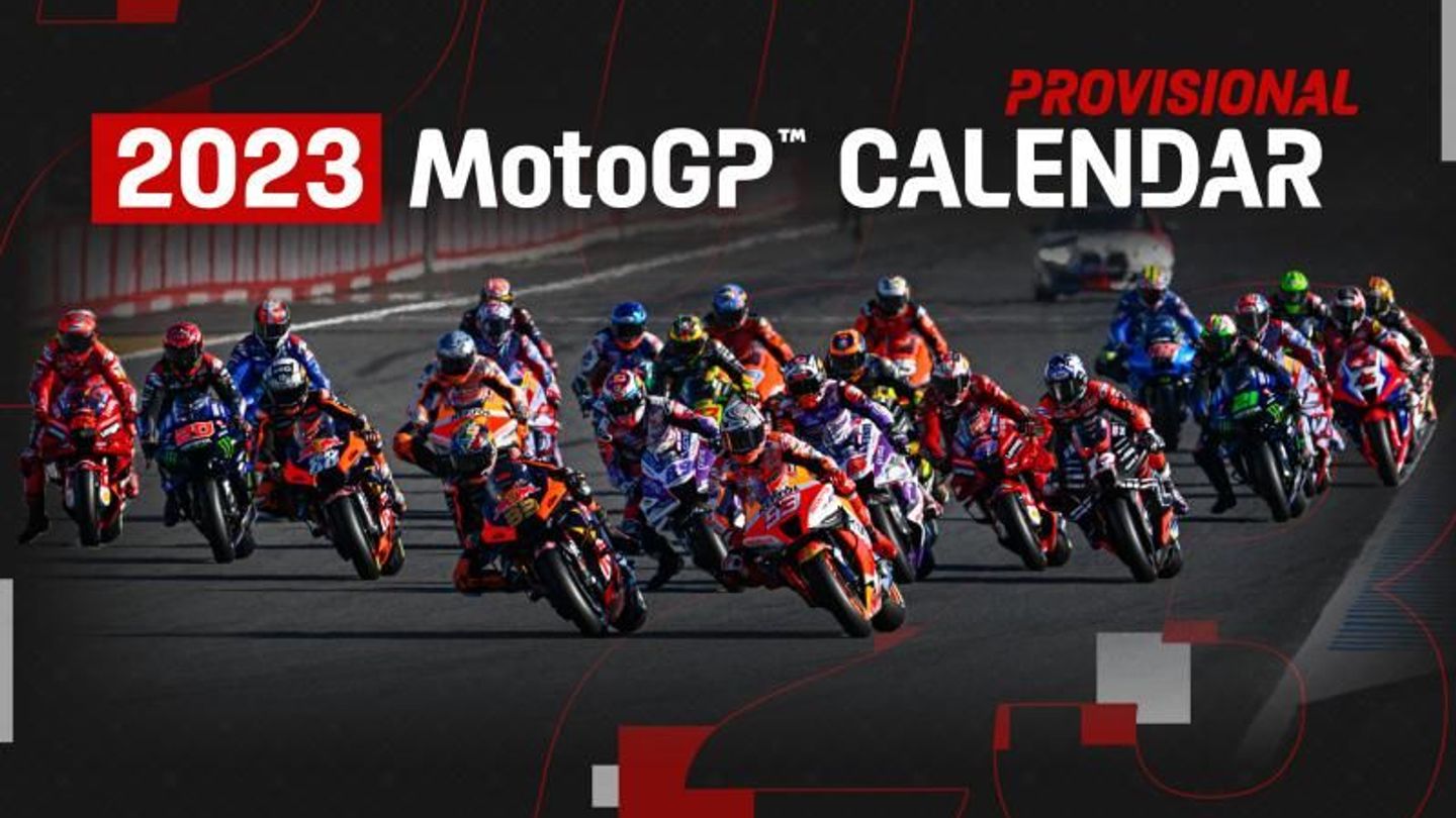 2023 MotoGP™ calendar: countries, circuits & dates