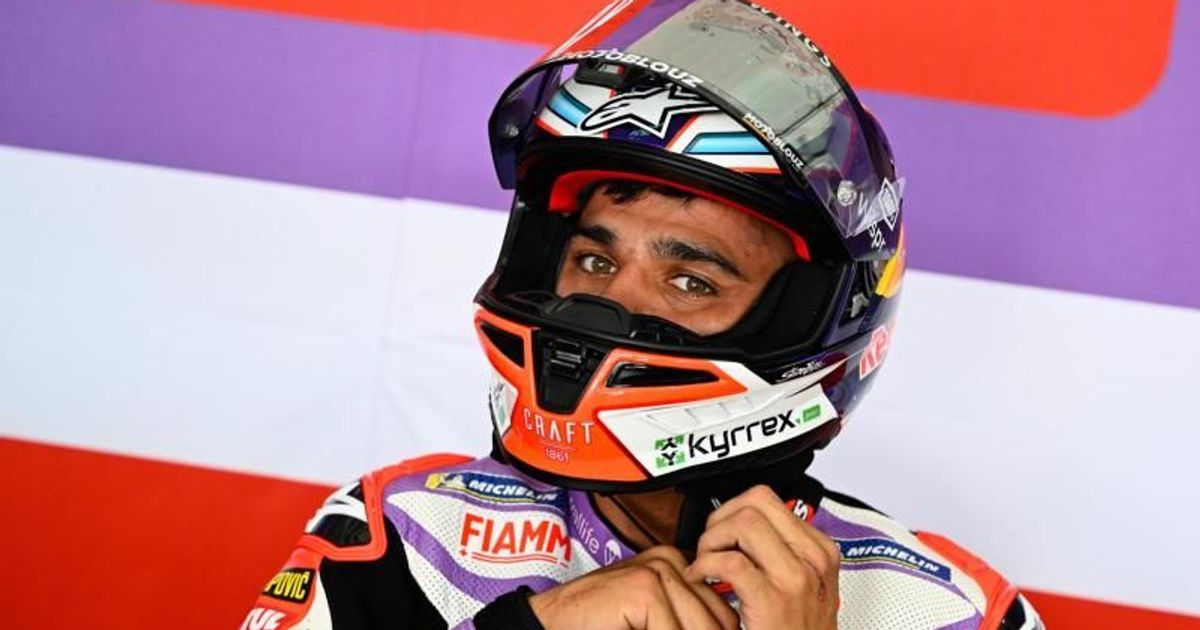 "I've burnt my hand" Martin battered, bruised but fastest