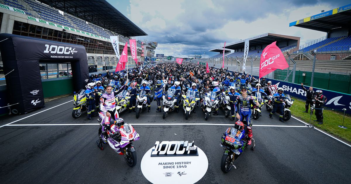 Un grand convoi pour célébrer l'arrivée du MotoGP™ au Mans