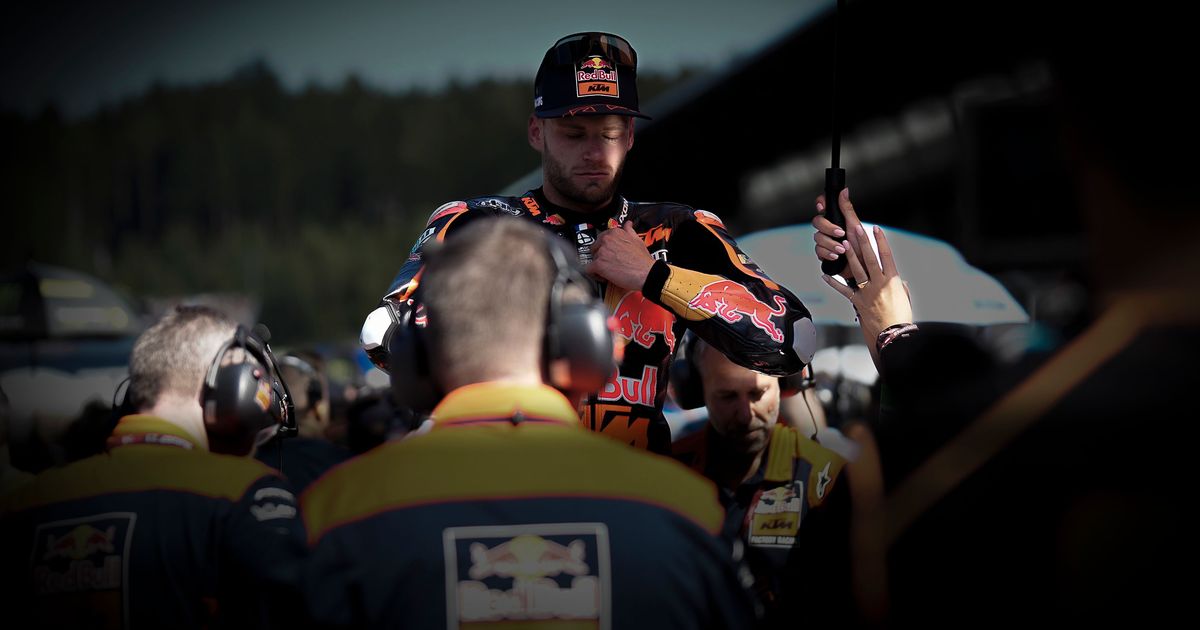 Binder bags Sprint podium to celebrate inking fresh KTM terms