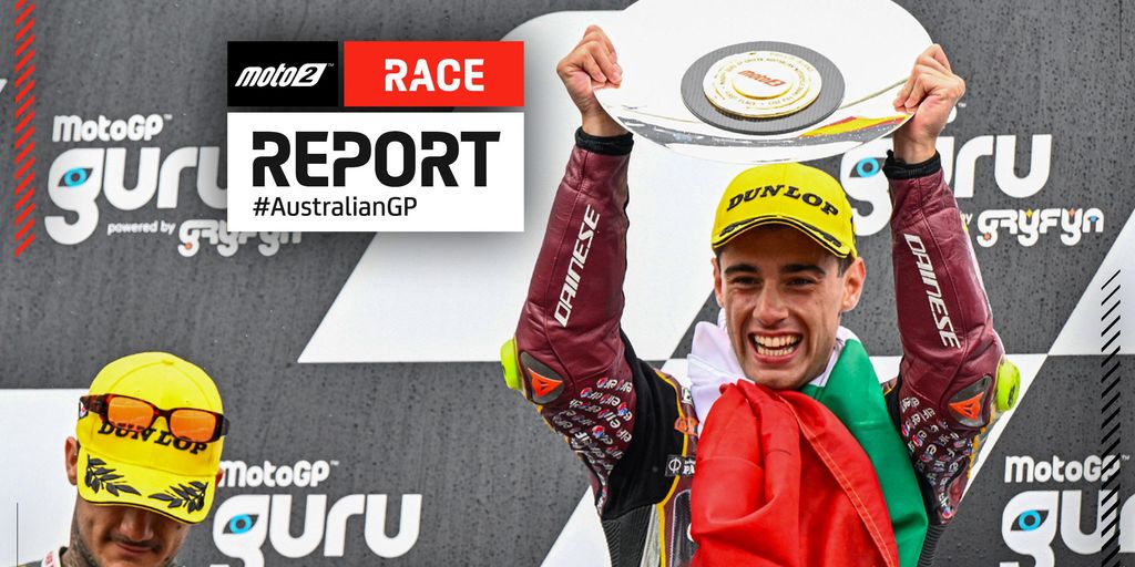 Arbolino dominates, Acosta hits drama as half points awarded in drenched Australian GP - Vimarsana News