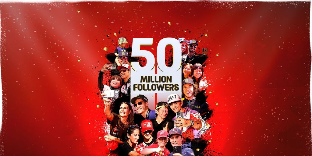50 million fans can't be wrong: MotoGP™ hits a new social media milestone! - Vimarsana News