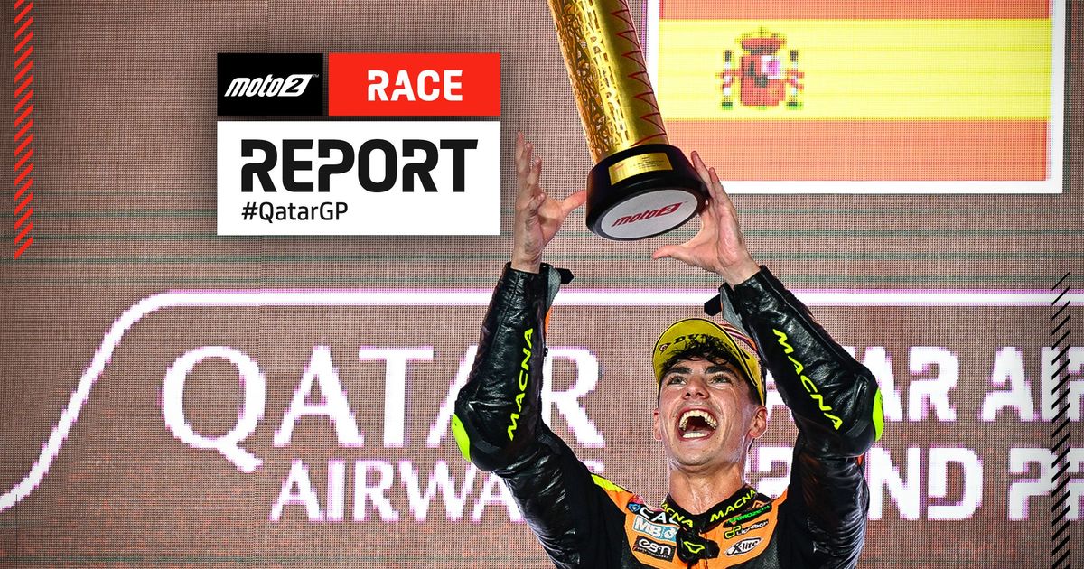 Hattrick hero Aldeguer shines brightest again in Qatar