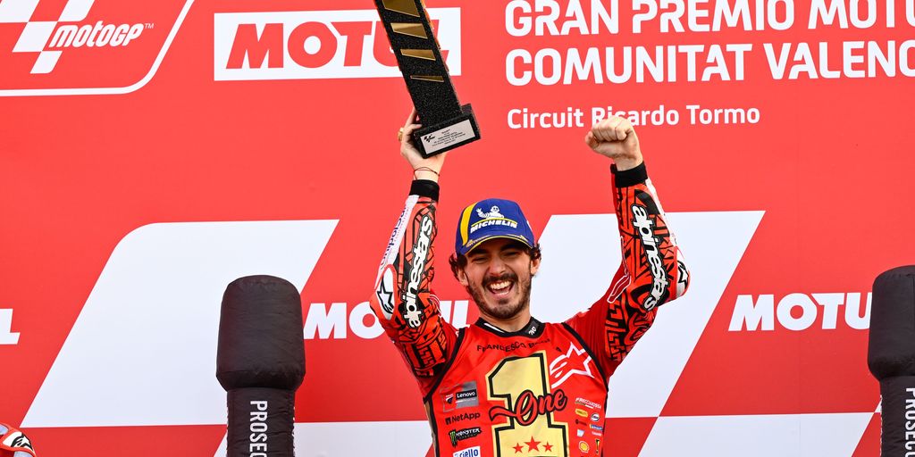 Bagnaia the toast of Italy after securing second MotoGP™ crown - Vimarsana News