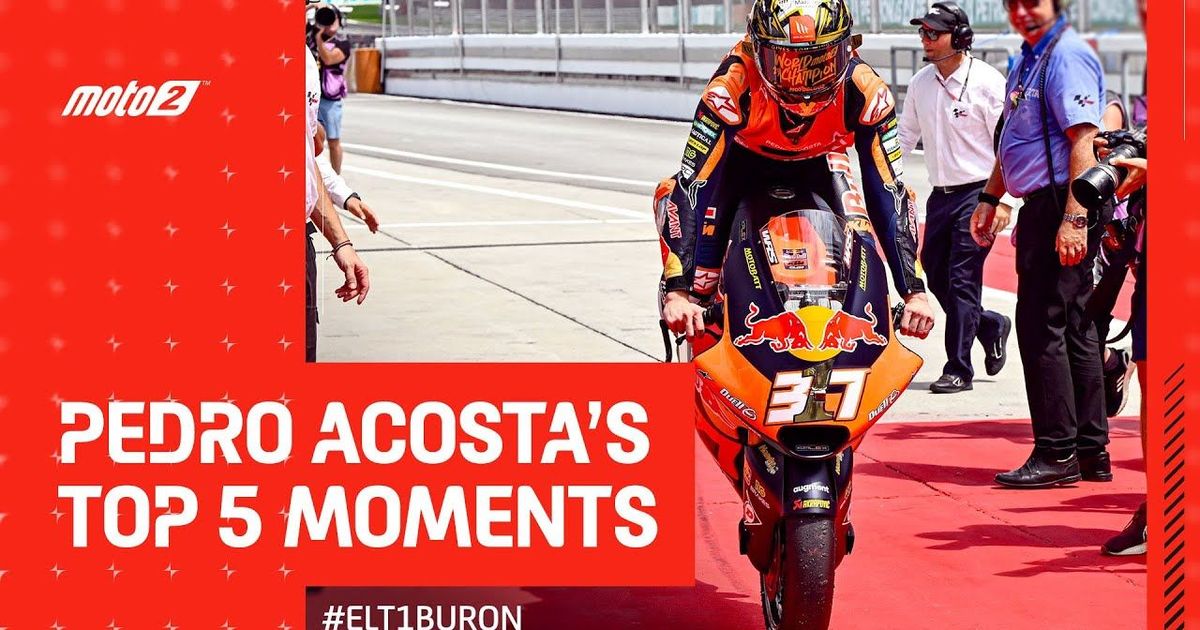 Pedro Acosta's Top 5 Moments! 👑