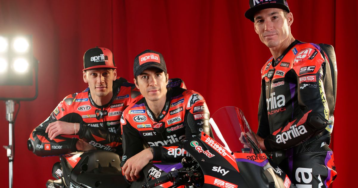 The 2024 Aprilia Racing season officially kicks off