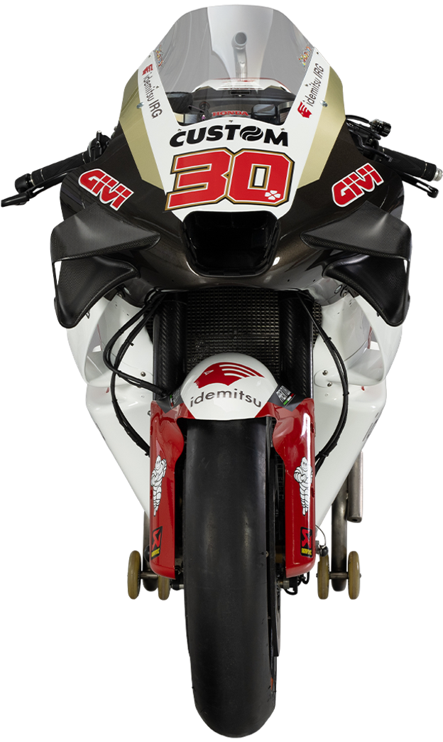 ☆LCR HONDA HRC motogp 公式 中上所属 チーム パーカー M （検：中上 