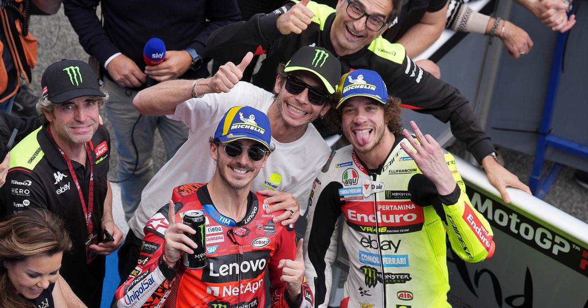"That was like the old times" Parc Ferme reaction