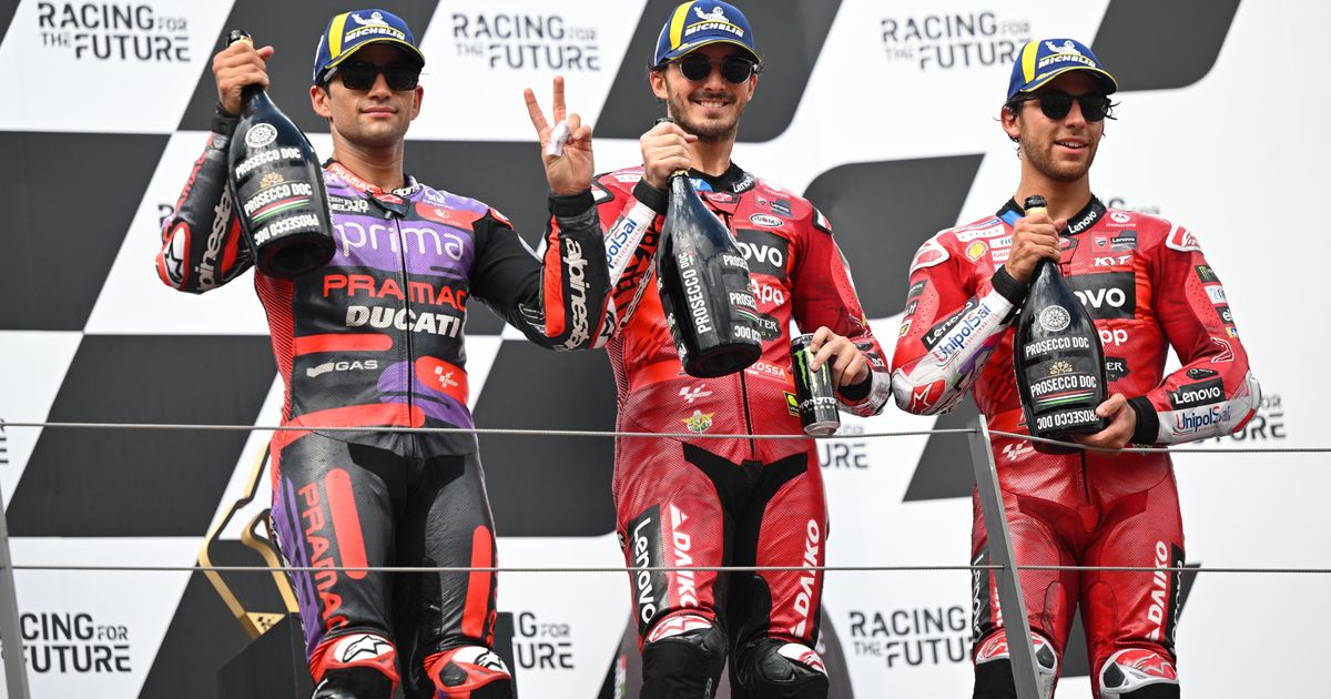 "I think and I did something incredible!" Parc Ferme reaction