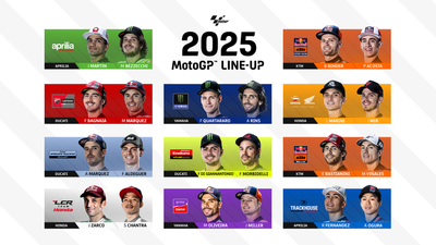2025 MotoGP™ Line-Up