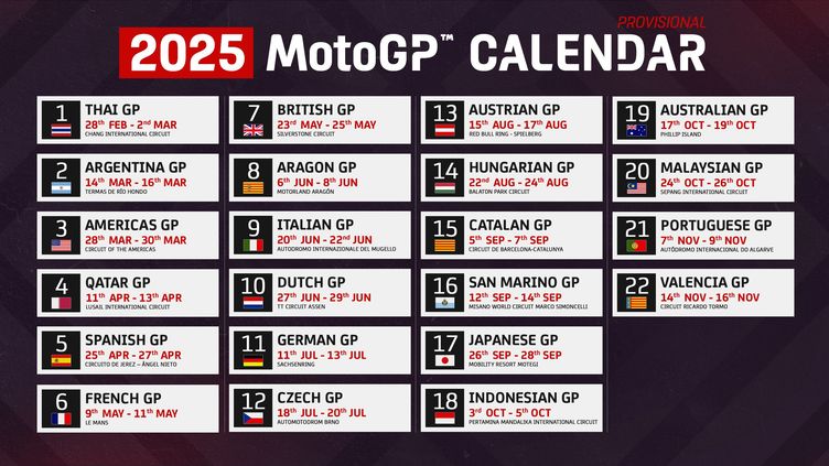 Motogp Printable Calendar