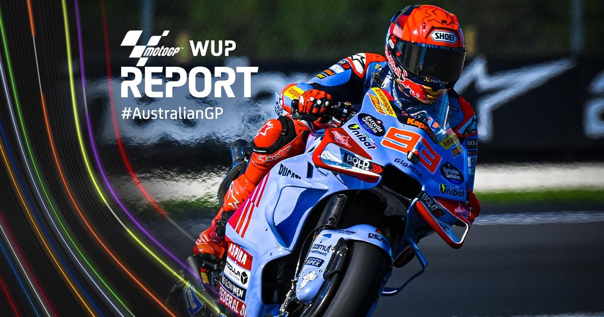 Marc Marquez lands top spot ahead of the Australian GP