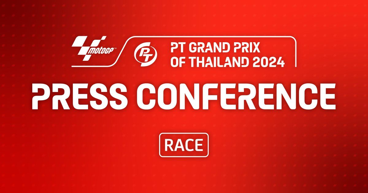 Sunday Press Conference: PT Grand Prix of Thailand