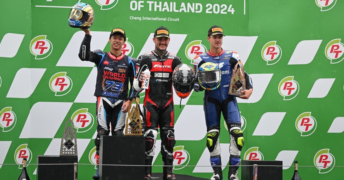Moto2™ cosa si dice sul podio in Thailandia?