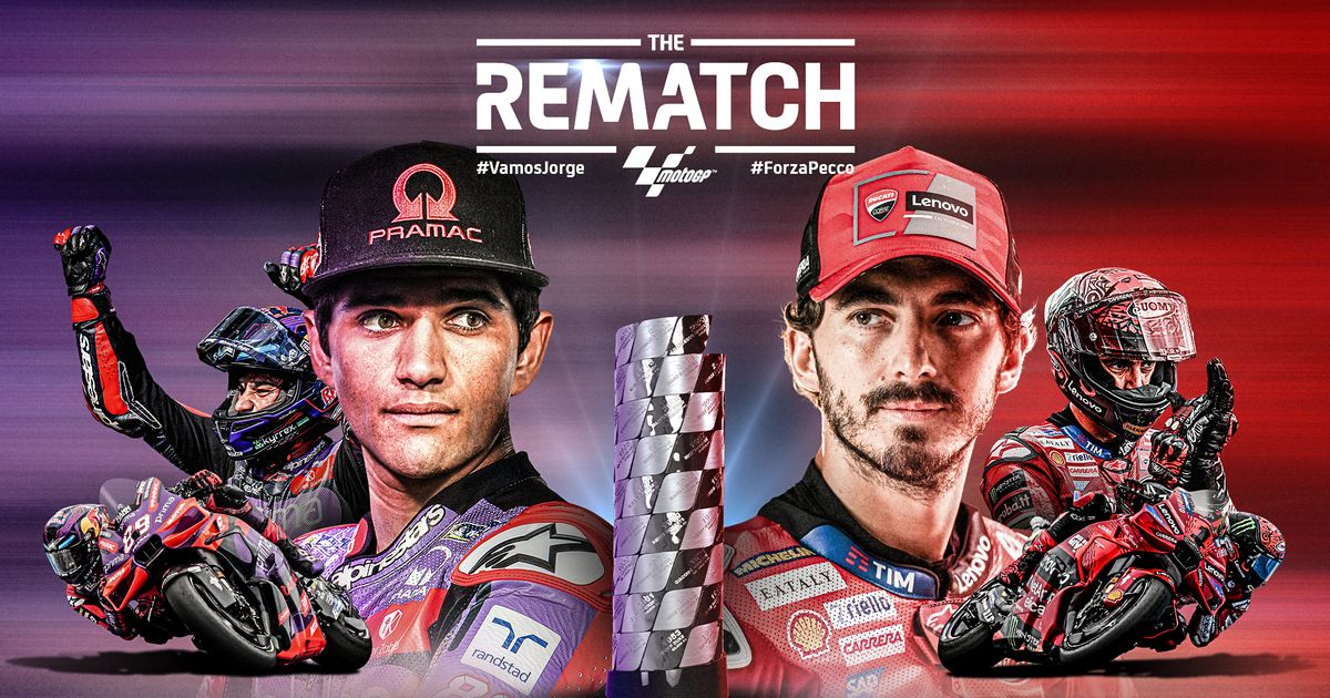 TheRematch Martin Vs Bagnaia Berebut Gelar Juara MotoGP™ 2024