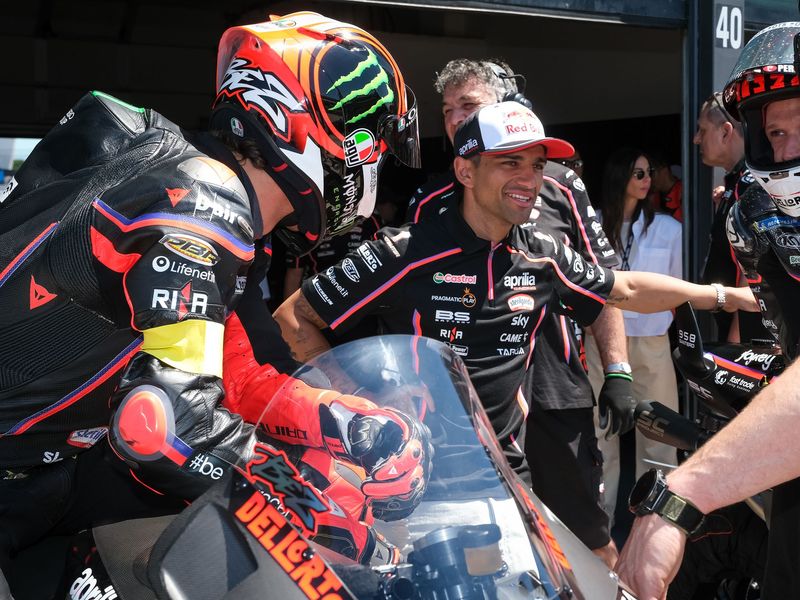 Jorge Martin, Marco Bezzecchi, Luca Savadori, Aprilia All Starts