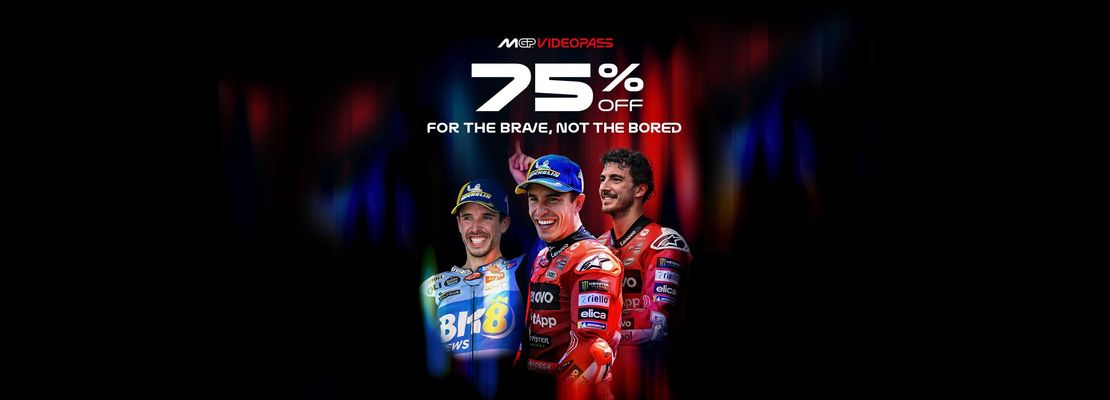 MotoGP™ VideoPass now 75% off!