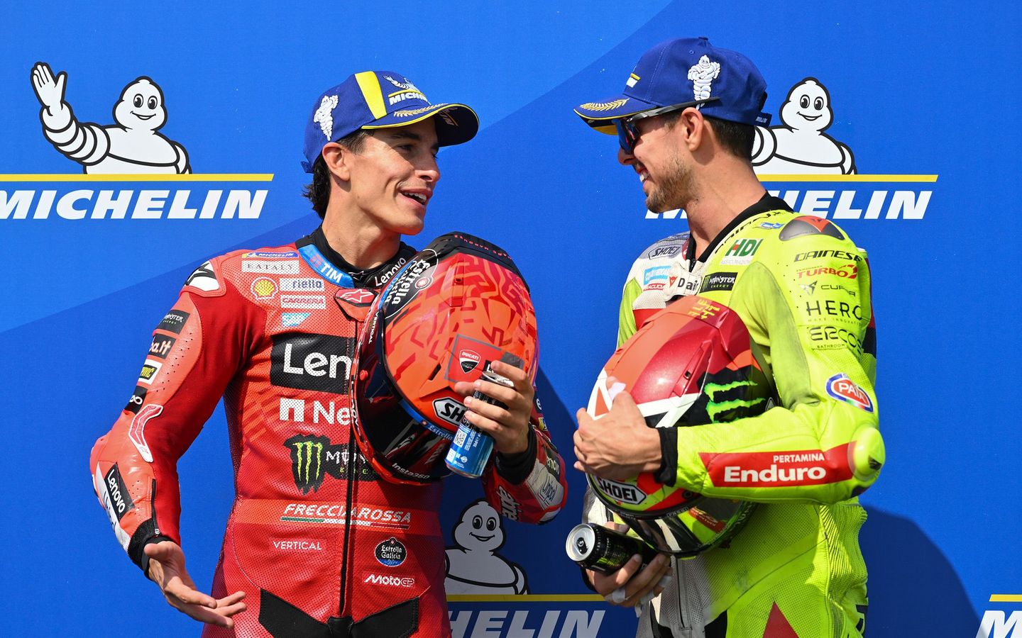 Marc Marquez, Fabio Di Giannantonio, Michelin® Grand Prix of Hungary