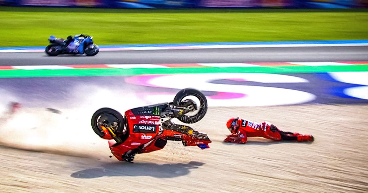 M.Márquez chute en tête de la Tissot Sprint