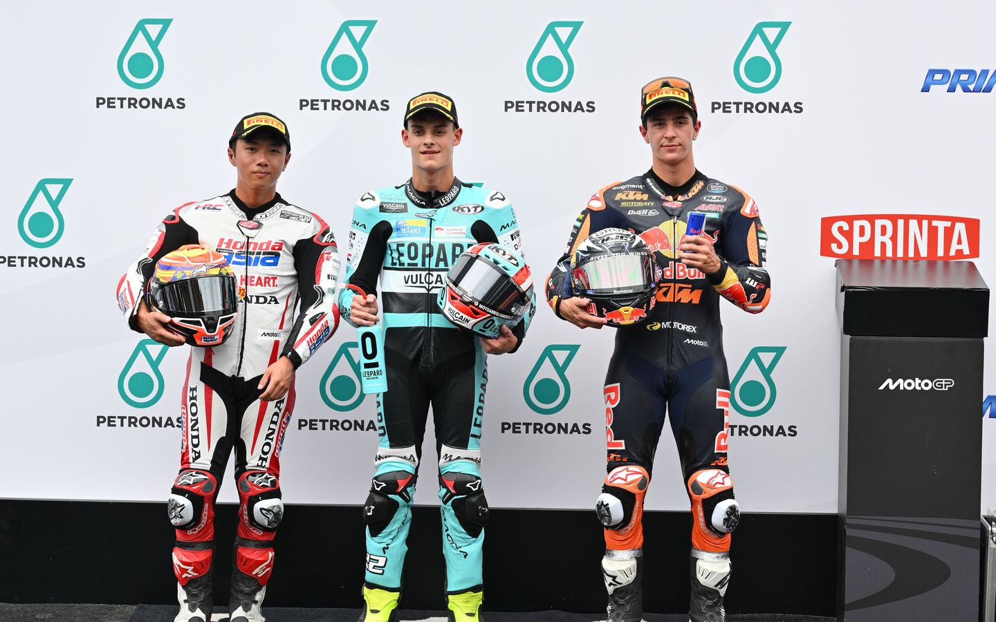 Moto3™, Parc Ferme, QP, Petronas Grand Prix of Malaysia