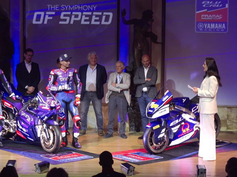 Prima Pramac Yamaha take the covers off 2026