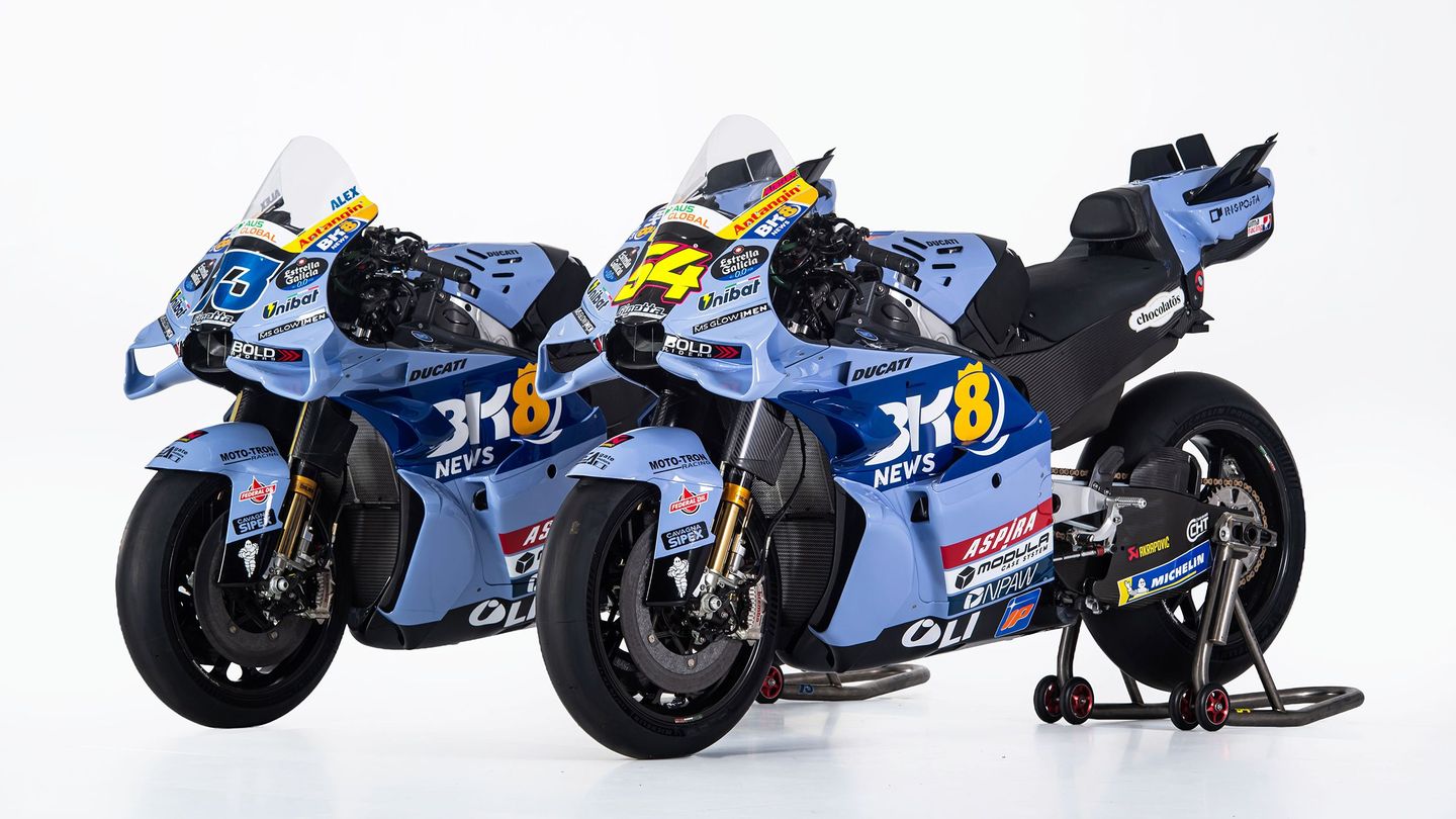 ‘Pure essence’: BK8 Gresini Racing MotoGP unveil 2026 colours