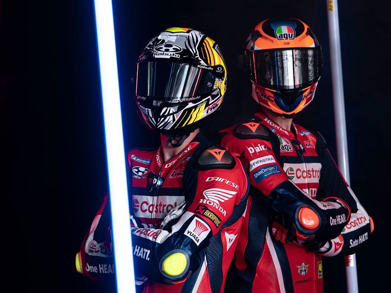 Honda HRC Castrol reveal 2026 colours