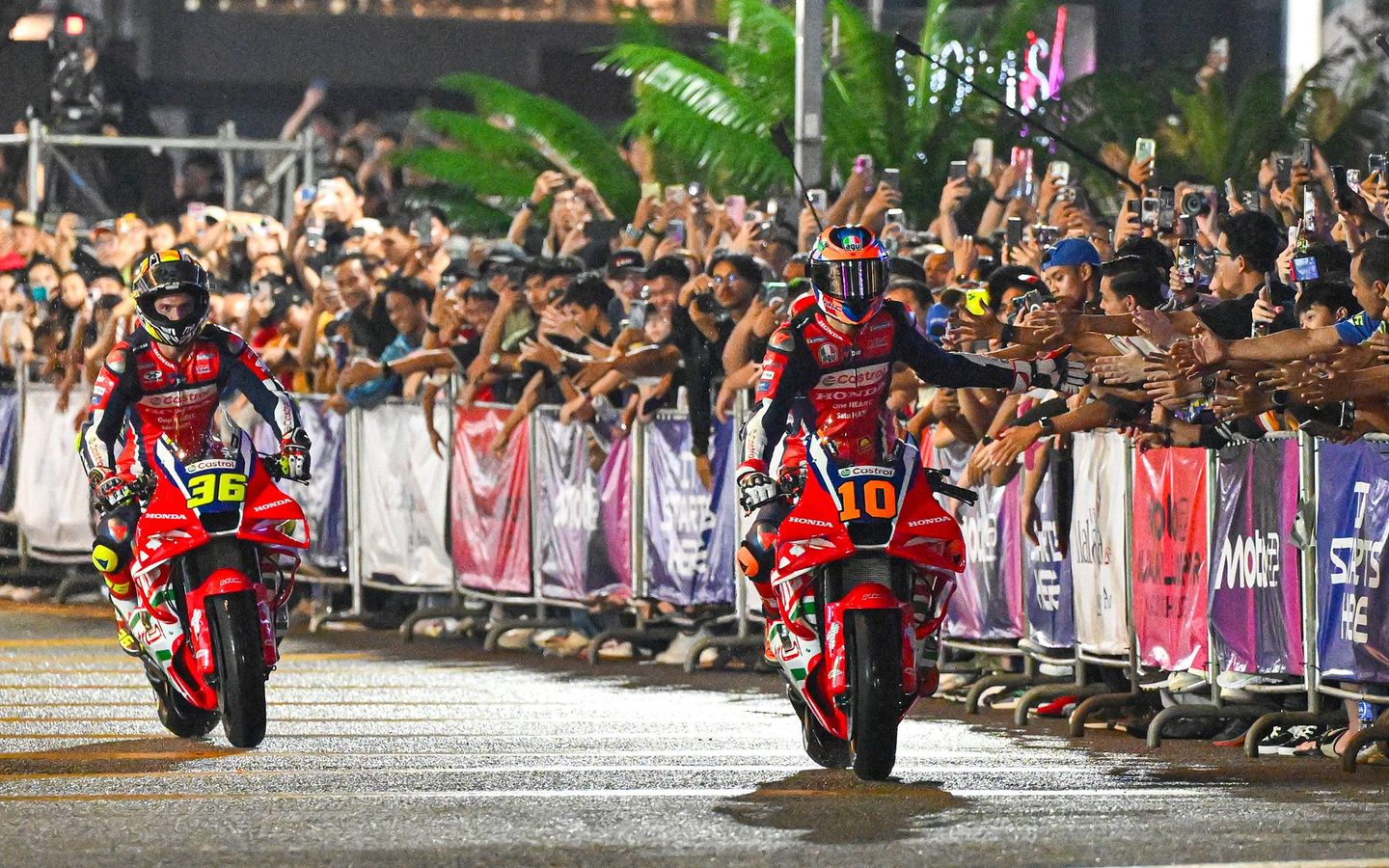 Joan Mir, Luca Marini, Honda HRC Castrol, 2026 MotoGP Season Launch in Kuala Lumpur